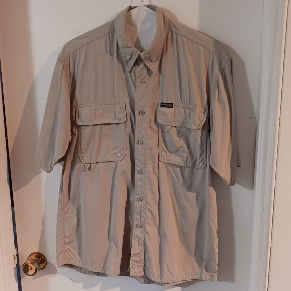 Columbia Men's Short Sleeve Shirt Med